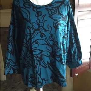 Chico’s French terry lightweight sweatshirt . Size L Chico’s size 2